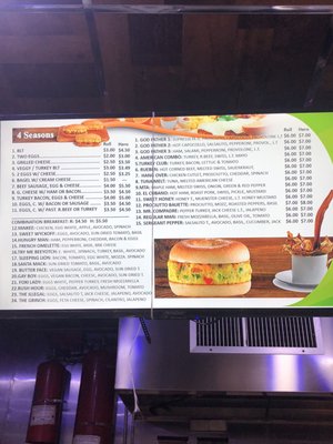 Menu photo 3 Four Seasons Grill Deli Bushwick, NY
