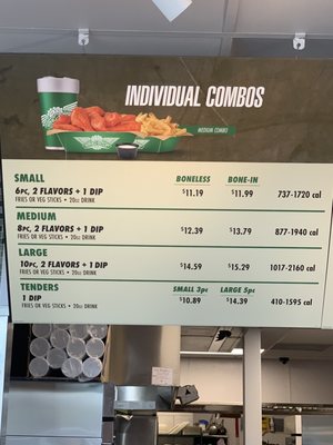Menu photo 2 Wingstop Mesa, AZ