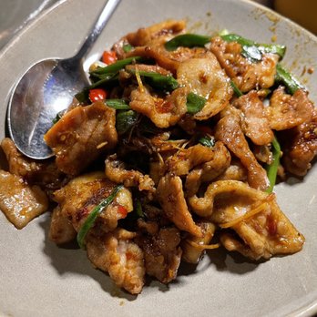 Burma Choice - Ginger Chili Pork - Burmese Near Me - San Jose, California Burma Choice - Ginger Chili Pork - Burmese Near Me - San Jose, California