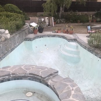 San-Rock Pool Plastering - Condition of pool before work starts - General Contractors Near Me - Canyon Country, California San-Rock Pool Plastering - Condition of pool before work starts - General Contractors Near Me - Canyon Country, California