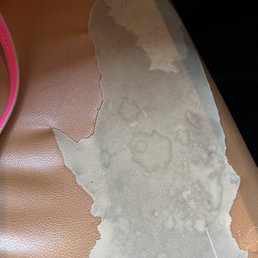 Torn seat