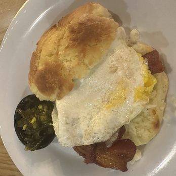 Vicious Biscuit - The Animal Farm w/ cowboy candy on the side - Breakfast & Brunch Near Me - Charlotte, North Carolina