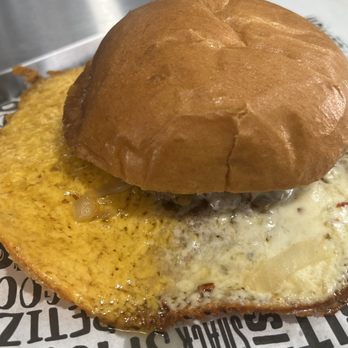 The Big Cheese - The big cheese with cheddar & pepper-jack cheese - Food Trucks Near Me - Coos Bay, Oregon