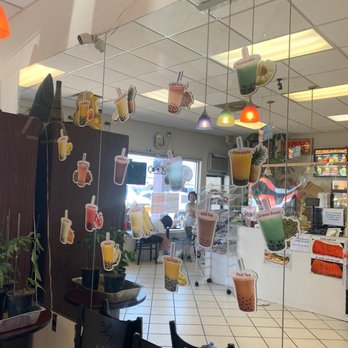 Ba Le Sandwiches - Cute mirror wall with boba drinks - Bakeries Near Me - Denver, Colorado Ba Le Sandwiches - Cute mirror wall with boba drinks - Bakeries Near Me - Denver, Colorado