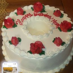 Angel food cake with butter cream frosting Angel food cake with butter cream frosting