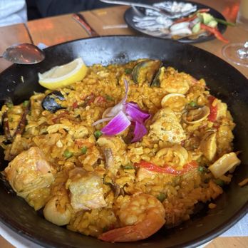 Bahche - Seafood paella - Greek Near Me - San Mateo, California