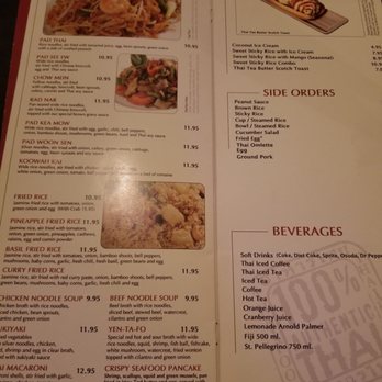 Archi's Thai Kitchen - Menu - Thai Near Me - Las Vegas, Nevada