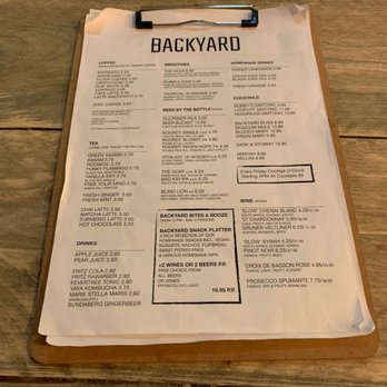 Backyard - If you're thirsty, they got you covered. - Vegan Near Me - Rotterdam, ZH Backyard - If you're thirsty, they got you covered. - Vegan Near Me - Rotterdam, ZH