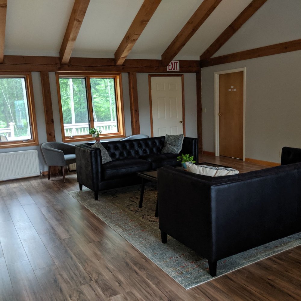 Himalayan Institute - Common area for cottages - Yoga Near Me - Honesdale, Pennsylvania