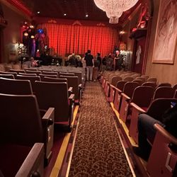 Beautifully restored 1921 Movie Theater with Tin Ceiling, Red Velvet Seats & Chandeliers that features Old Time Classic Movies El Segundo