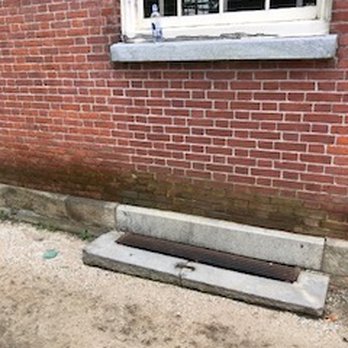 Independence Hall - Barren ground; mossy and mud-splashed bricks. - Landmarks & Historical Buildings Near Me - Philadelphia, Pennsylvania