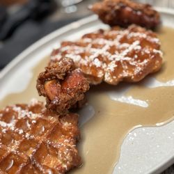 Ritual Rooftop Restaurant & Lounge - Chicken and waffles
