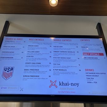 Khai Noy - Menu - Asian Fusion Near Me - Kansas City, Missouri Khai Noy - Menu - Asian Fusion Near Me - Kansas City, Missouri