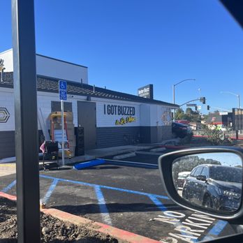 Better Buzz Coffee La Mesa - View from the drive thru - Coffee & Tea Near Me - La Mesa, California Better Buzz Coffee La Mesa - View from the drive thru - Coffee & Tea Near Me - La Mesa, California