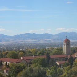 Daniels College of Business - A view you'll see every day -- 300+ days of blue skies and sunshine in Denver!