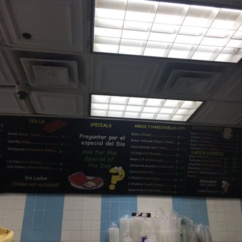 La Isla Cuchifritos - a menu on the wall - Spanish Near Me - Brooklyn, New York La Isla Cuchifritos - a menu on the wall - Spanish Near Me - Brooklyn, New York