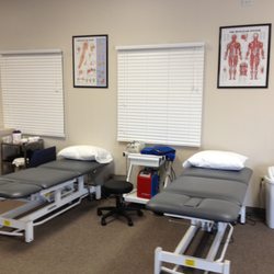 John West Therapy Services Cy-Fair - Height adjustable treatment beds for your convenience and comfort