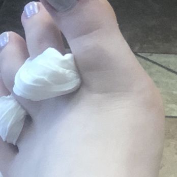 Sunflower Nails - As you can see on my big toe, there is still quite a bit of skin left - Nail Salons Near Me - Panorama City, California