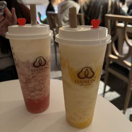 mango mochi latte