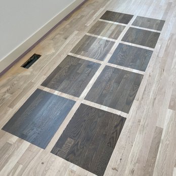 Uniq Floors - Stain swatches - Flooring Near Me