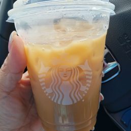 Weak iced coffee too much almond milk Weak iced coffee too much almond milk