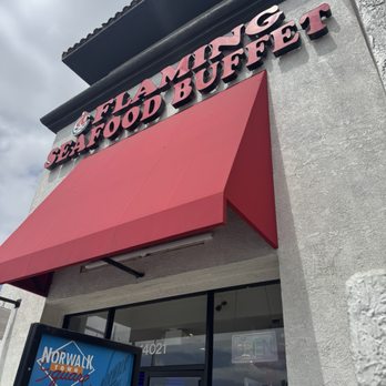 Flaming Seafood Buffet - Outside - Buffets Near Me - Norwalk, California