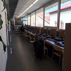 Biblioteca Municipal Can Pedrals - Zona ordenadores