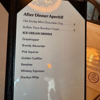 Copper Dock Restaurant - dessert drinks - New American Near Me - Hubertus, Wisconsin