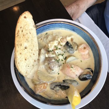 55 Degrees North - Seafood chowder - British Near Me - Portrush, CLR