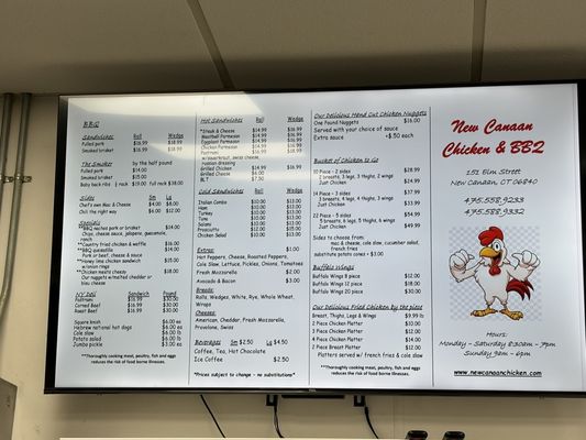 Menu photo 1 New Canaan Chicken New Canaan, CT Menu photo 1 New Canaan Chicken New Canaan, CT