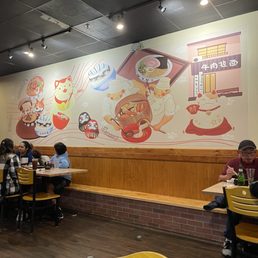 One of several murals located throughout One of several murals located throughout