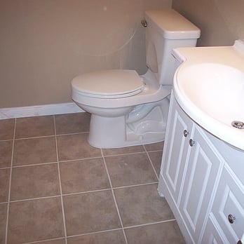 Total Property Maintenance - bathroom remodel, tile floor, new toilet and vanity - General Contractors Near Me - Rancho Santa Marga, California Total Property Maintenance - bathroom remodel, tile floor, new toilet and vanity - General Contractors Near Me - Rancho Santa Marga, California