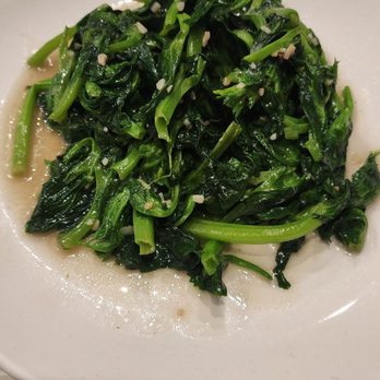 Bow Hon Restaurant - Pea shoots with garlic (yum) - Chinese Near Me - San Francisco, California