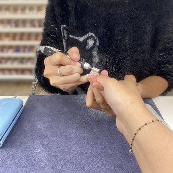 Sassy Nails - I believe the owner was doing my nails. Love her! She's good with designs! - Nail Salons Near Me - San Bruno, California