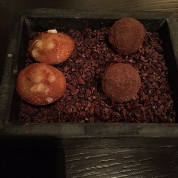 Boka - Vanilla Tea Cake and Chocolate Truffle Kumquat (4 stars) - New American Near Me - Chicago, Illinois Boka - Vanilla Tea Cake and Chocolate Truffle Kumquat (4 stars) - New American Near Me - Chicago, Illinois