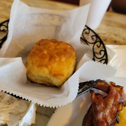 Sunflower Family Restaurant - Big biscuit!