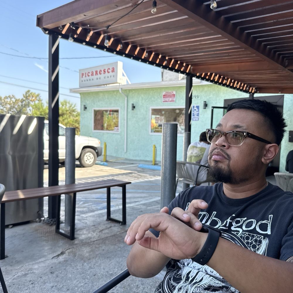 Picaresca Barra De Cafe - Clean sitting areas both outside & inside - Coffee & Tea Near Me - Los Angeles, California Picaresca Barra De Cafe - Clean sitting areas both outside & inside - Coffee & Tea Near Me - Los Angeles, California
