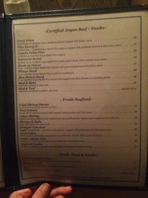 Menu photo 6 Baxter's Fernandina Beach, FL