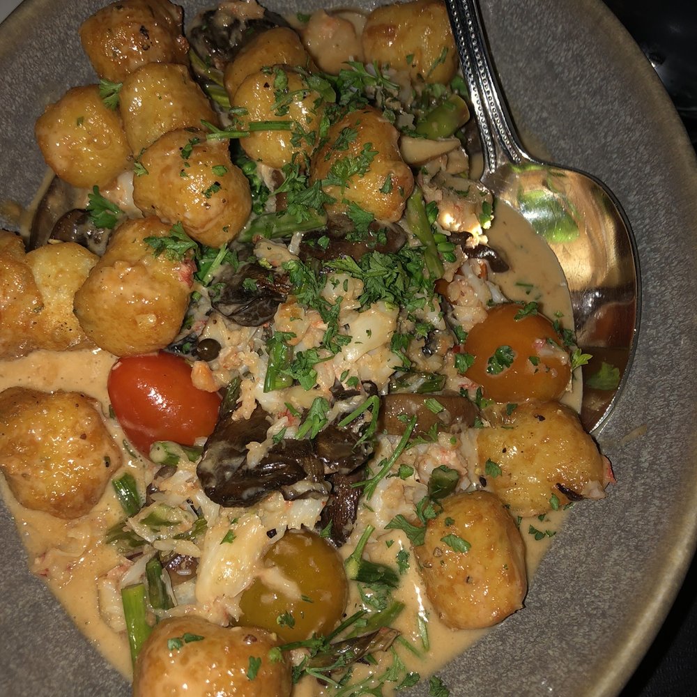 Fulton Market Kitchen - Gnocchi crab - New American Near Me - Chicago, Illinois Fulton Market Kitchen - Gnocchi crab - New American Near Me - Chicago, Illinois