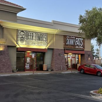 SkinnyFATS - Exterior, with Beer Zombies attached - New American Near Me - Las Vegas, Nevada