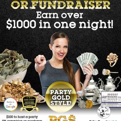 PGS Gold & Coin - Celebrate With Friends and Earn Extra Cash--Host Your Own Gold Party