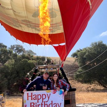 Sky's The Limit Ballooning - Celebrating - Hot Air Balloons Near Me - Los Olivos, California