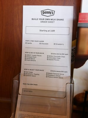 Menu photo 7 Denny's Lost Hills, CA Menu photo 7 Denny's Lost Hills, CA