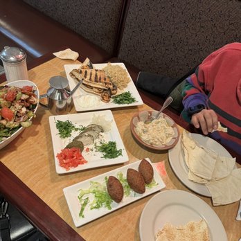 Maza - Fried Kibbee, Grilled Shrimp, Baba Ghanoush, Fatoush Salad, and Shanklish - Middle Eastern Near Me - Whitehall, Pennsylvania Maza - Fried Kibbee, Grilled Shrimp, Baba Ghanoush, Fatoush Salad, and Shanklish - Middle Eastern Near Me - Whitehall, Pennsylvania
