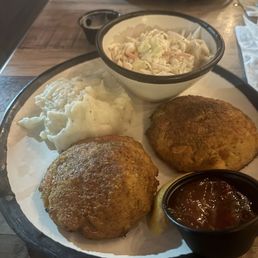 Key West combo and the crab cake dinner.
