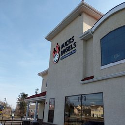 the front of the building