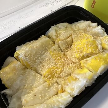 Rice Roll Express - Egg rice roll added corn and sesame seeds - Chinese Near Me - San Francisco, California Rice Roll Express - Egg rice roll added corn and sesame seeds - Chinese Near Me - San Francisco, California