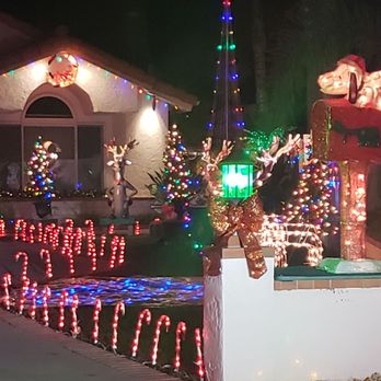Candy Cane Lane For Christmas - Candy Stores Near Me - Poway, California