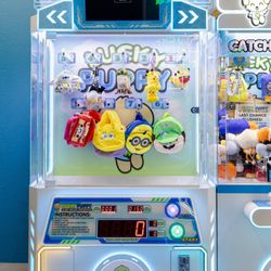 The step game at Lucky Puppy Claw Arcade