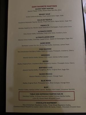 Menu photo 3 Roxy's Bar & Lounge Reno, NV Menu photo 3 Roxy's Bar & Lounge Reno, NV